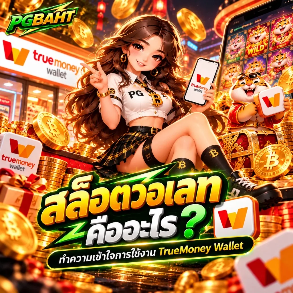 สล็อตวอเลท คืออะไร? ทำความเข้าใจการใช้งาน TrueMoney Wallet