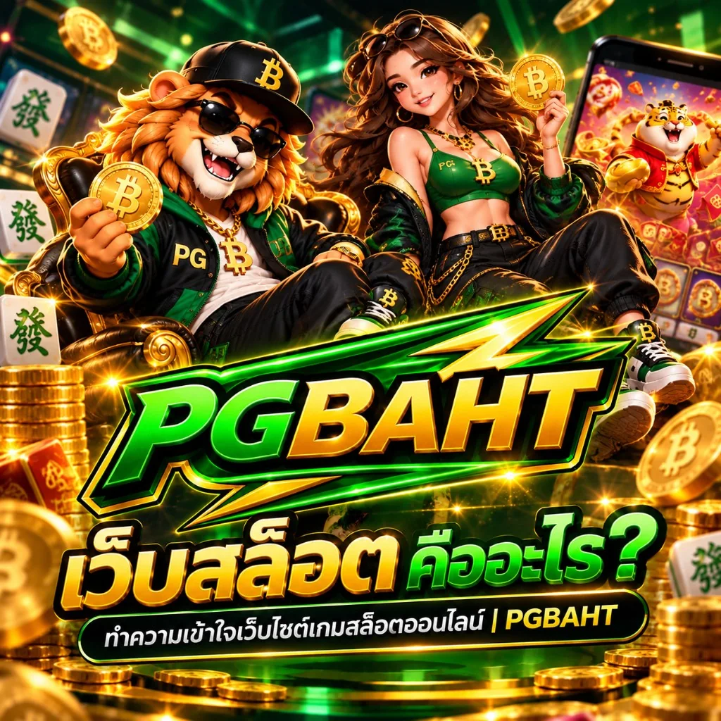 เว็บสล็อต คืออะไร? ทำความเข้าใจเว็บไซต์เกมสล็อตออนไลน์ | PGBAHT